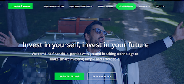 invest.com Website